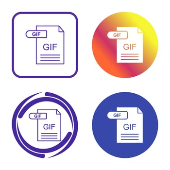 GIF Vector Icon
