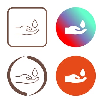 Hands Airdrop Vector Icon
