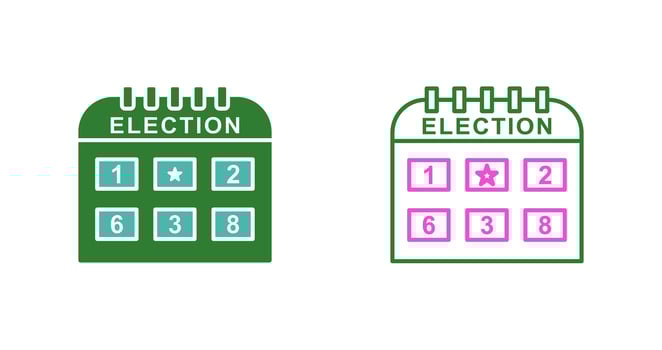 Election Day Vector Icon