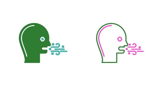 Bad Breath Vector Icon