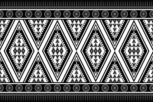 Geometric seamless ethnic pattern. Geometric ethnic pattern can be used in fabric design for clothes, decorative paper, wrapping, textile, embroidery, illustration, vector, carpet vector