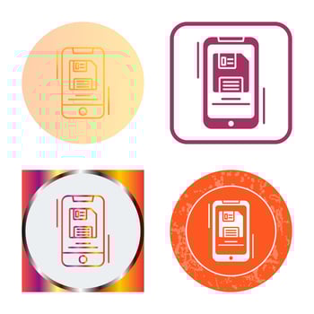 Backup File Vector Icon