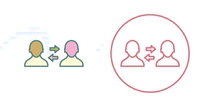 Unique Consulting Services Vector Icon
