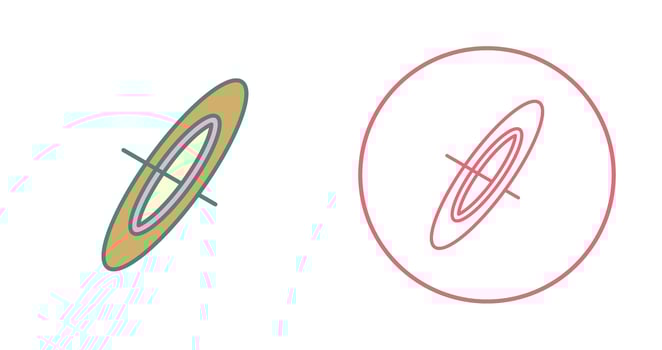 Black Hole Vector Icon