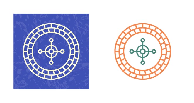 Roulette Vector Icon