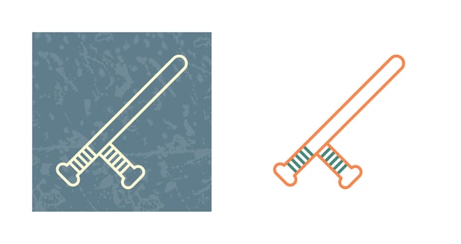 Baton Vector Icon