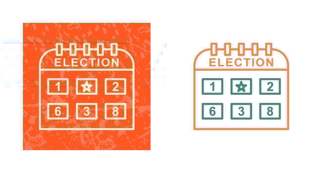 Election Day Vector Icon