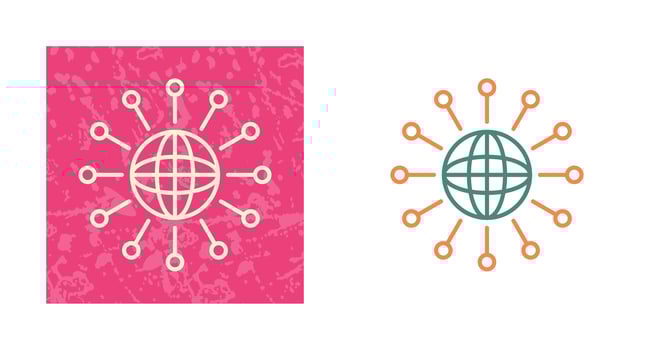 Networking Vector Icon