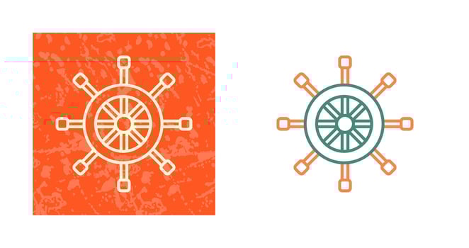 Rudder Vector Icon