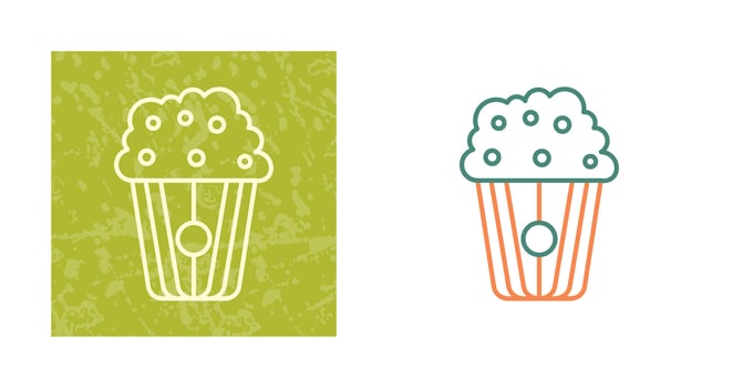 Pop corn Vector Icon