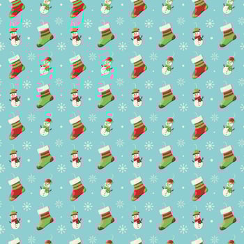 Christmas beautiful holiday vector seamless pattern with beautiful design