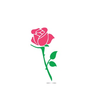 Red roses hand drawn, Black line rose flowers inflorescence silhouettes isolated on white background. Icon roses collection. Vector doodle illustration.