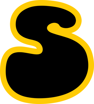 Funny Yummy font text glyph design png
