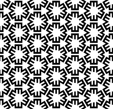 Black seamless abstract pattern. Overlay for background and backdrop. Ornamental design. PNG graphic illustration with transparent background.