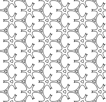 Black seamless abstract pattern. Overlay for background and backdrop. Ornamental design. PNG graphic illustration with transparent background.