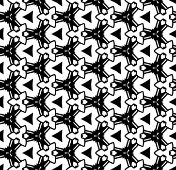 Black seamless abstract pattern. Overlay for background and backdrop. Ornamental design. PNG graphic illustration with transparent background.