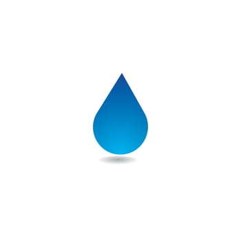 Water drop symbol vector