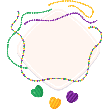 colorful necklaces on plate png