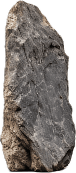 AI generated flat rocks png