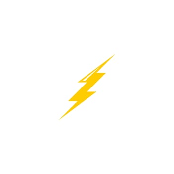 Letter Z Monogram Logo Forming Lightning vector