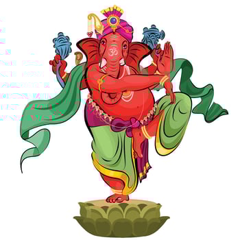 Lord Ganesha, Happy Ganesh Chaturthi vector