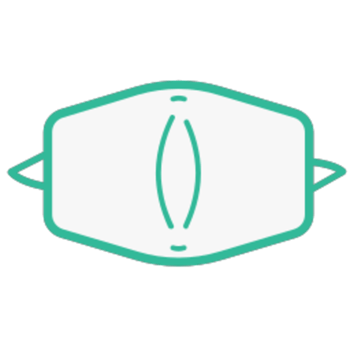 Mask illustration design png