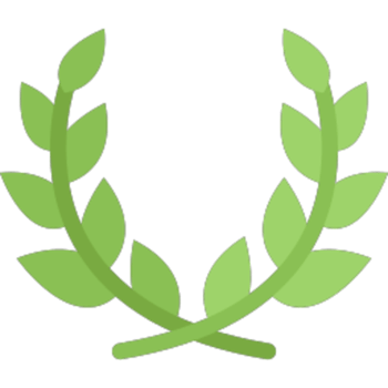 Laurel wreath illustration design png