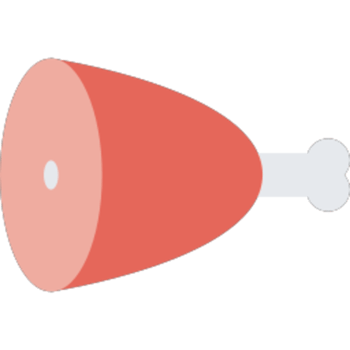 Ham illustration design png