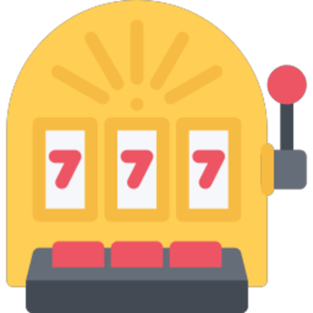 Slot machine illustration design png