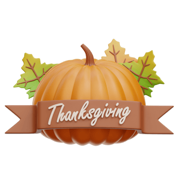 Thanksgiving 3D Icon Illustrations png