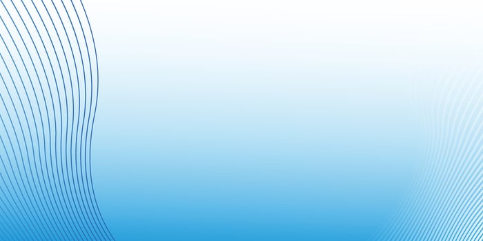 Blue line vector background curve paper layer with white space for text and message background design