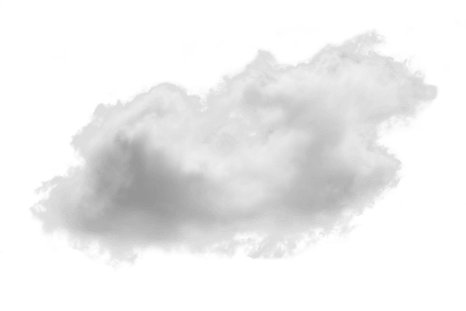 white cloud cutout on the background and texture. png