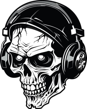 Cadaverous Hip Hop Moves Zombie Vector Terrifying Verse Zombie Hip Hop Style