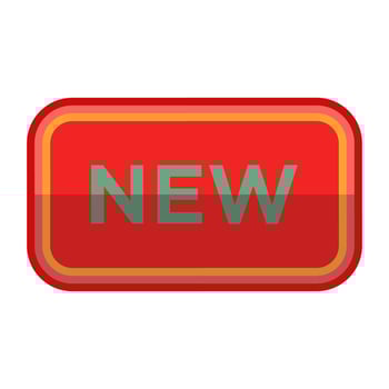new badge icon design vector