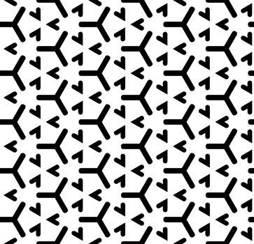 Black seamless abstract pattern. Overlay for background and backdrop. Ornamental design. PNG graphic illustration with transparent background.