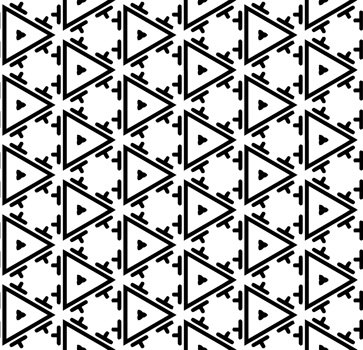 Black seamless abstract pattern. Overlay for background and backdrop. Ornamental design. PNG graphic illustration with transparent background.