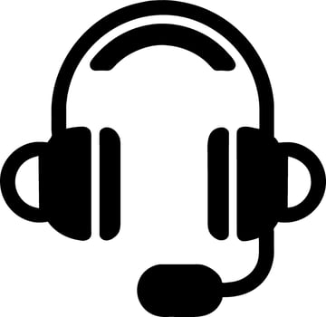 headphone icon vector