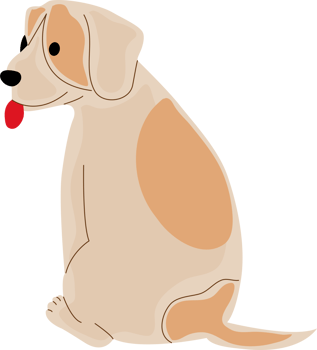 a cute dog png