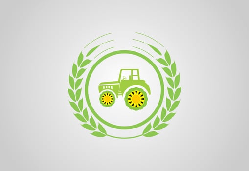 Tractor Argo farm, agriculture industries agriculture industries Free vector logo design