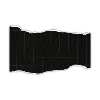 grid black paper lines Graph ripped message torn paper edge sheet strip page header decoration collage for message note page or banner cardboard blank memo png