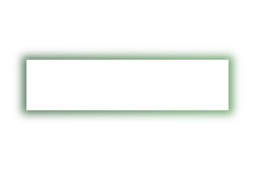 Neon green rectangle frame on transparent background png