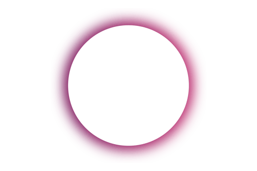 Neon purple frame on transparent background png