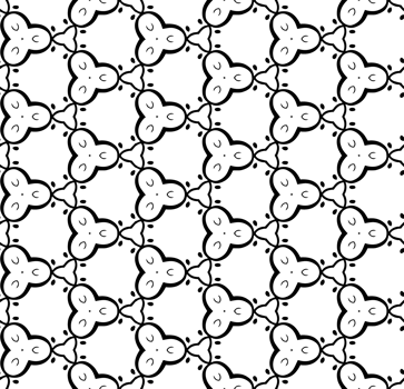 Black seamless abstract pattern. Overlay for background and backdrop. Ornamental design. PNG graphic illustration with transparent background.