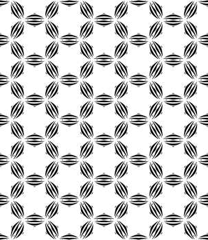 Black seamless abstract pattern. Overlay for background and backdrop. Ornamental design. PNG graphic illustration with transparent background.