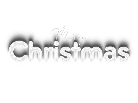Merry Christmas Calligraphy Text png