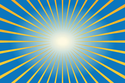 Sun ray summer abstract background vector illustration.
