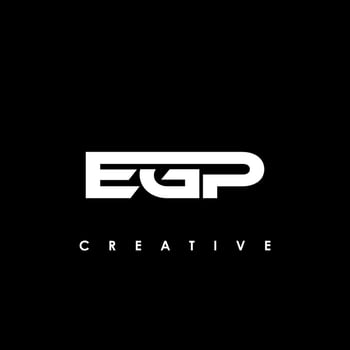 EGP Letter Initial Logo Design Template Vector Illustration