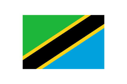 Tanzania national flag transparent png