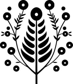 Boho, Minimalist and Simple Silhouette - Vector illustration