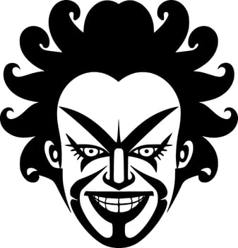 Clown - High Quality Vector Logo - Vector illustration ideal for T-shirt graphic